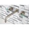 Kingston Brass KS6028CKL Wall Mount Tub Faucet, Brushed Nickel KS6028CKL - alternate 5